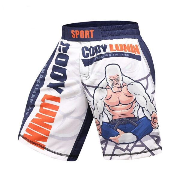 Men's Gym Jiu Jitsu Sanda Shorts - Image 9