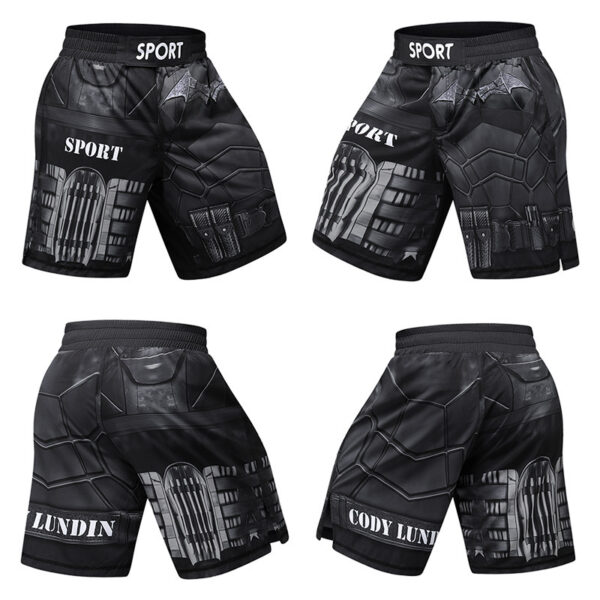 Men's Gym Jiu Jitsu Sanda Shorts - Image 4