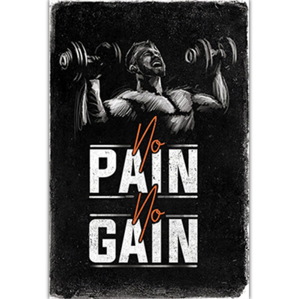 Gym inspirational poster decorative painting - Image 4