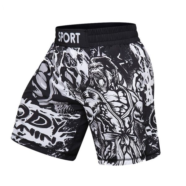 Men's Gym Jiu Jitsu Sanda Shorts - Image 5